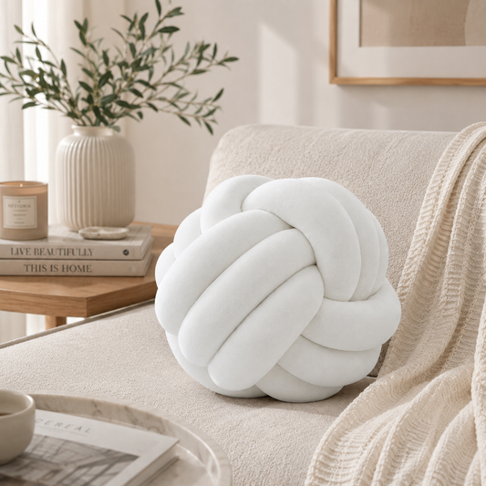 Luxury Knot Pillow | NESTORIA